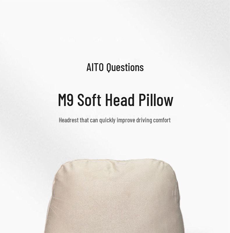 AITO M8/M9 Nacken- und Lendenwirbelstütze Auto-Kissen - Bequemes Kopfstützkissen