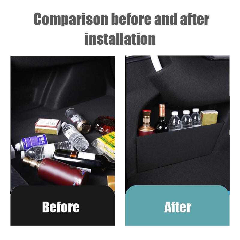 For Hyundai Santa Fe MX5 2024 Trunk storage partition Tail box storage partition storage box Automotive interior modification