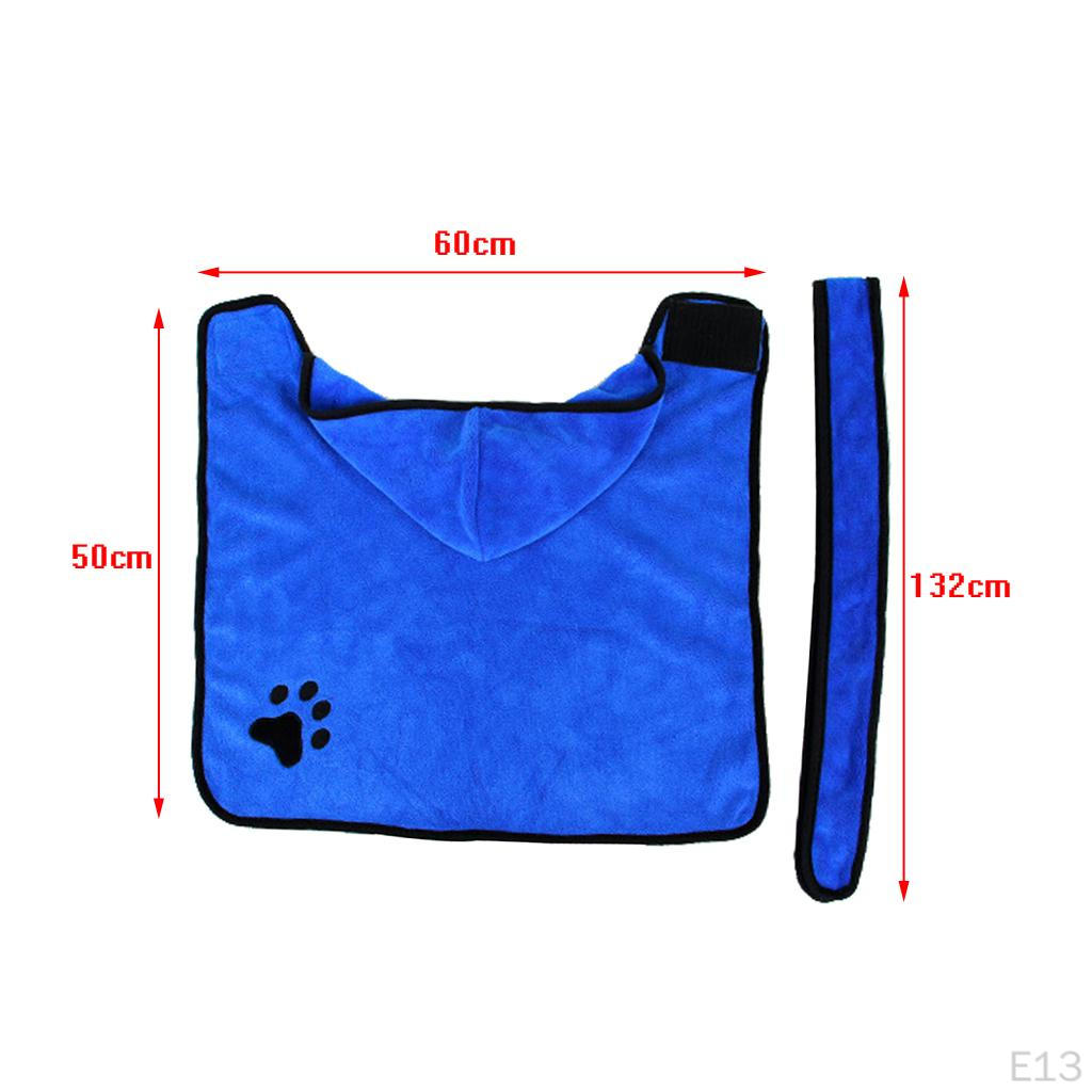 Water Absorption Drying Bathrobe For Cat and Dog