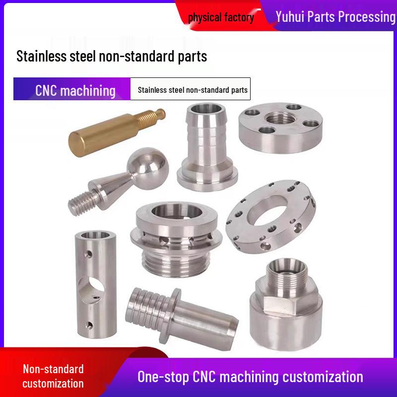 Přesné díly z nerezové oceli 304 obráběné na CNC