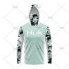 Costum de pescuit cu mânecă lungă din mătase de gheață UPF50 hanorac cu prosop pentru față uscare rapidă respirabil protecție solară tricou subțire LOGO personalizat
