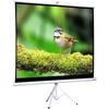 Deli 100-inch 4:3 Tripod Projector Screen