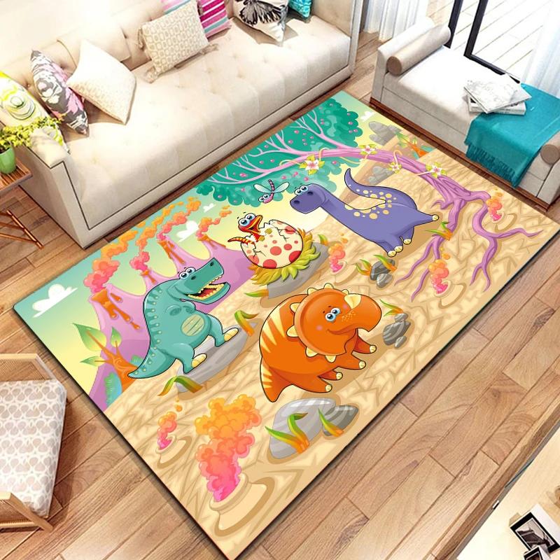 Cartoon Animals Baby Creeping Mat Rugs for Kid play mats children Room Decor Area Floor Mat Anti-skid Carpet for Bedroom Gifts
