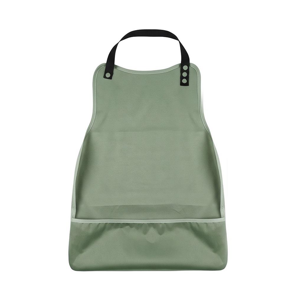 Large Waterproof Adult Bib Easy Clean Reusable Elderly Mealtime Bib Adjustable Stain Resistant Feeding Bib Mealtime