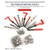 Thread Repair Kit 88pcs M3-M14 Screw Thread Inserts Set with Drill Bit for Damaged Thread Restoration Tool Helicoil Insert Kit