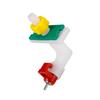 4Pcs The New L-type Rabbit Automatic Drinking Water Tank With A Ball-type Drinking Water Dispenser Animal Farm Farming Equipment