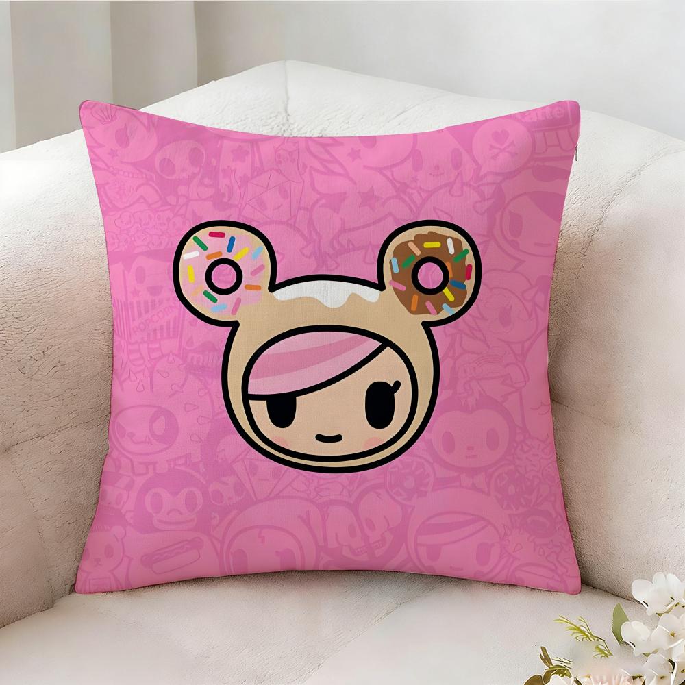 T-Tokidokis Brand Pillow Case Pillowcase, Double-Sided Printed, Sofa Cushion, Bedroom Headboard Pillow