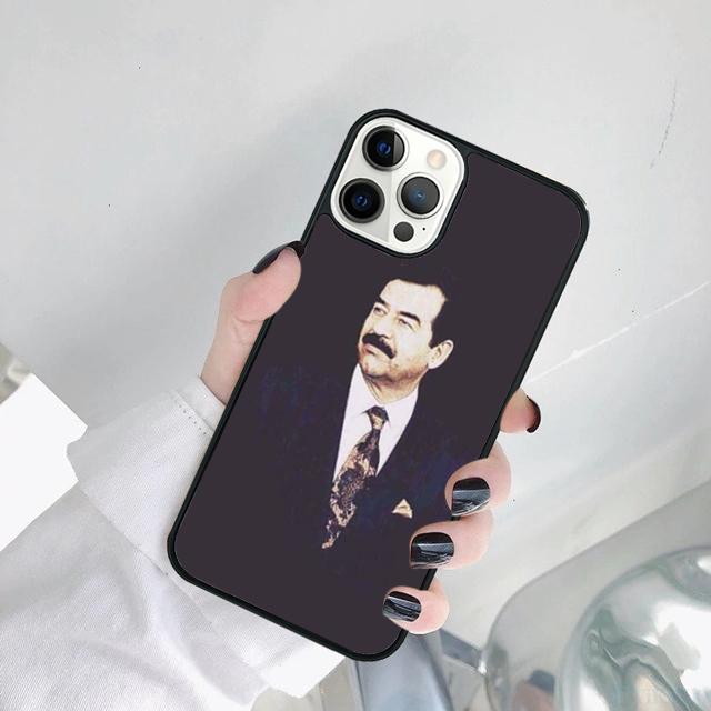 Saddam Hussein Iraq Arabic Phone Case Cover For iPhone 17 Air 15 16 14 11 12 13 Pro MAX Plus
