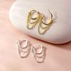 Fashion Design French Chain Earrings, Daily Matching With Popular Temperament