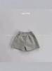 Korean Style Unisex Kids Plaid Beach Shorts