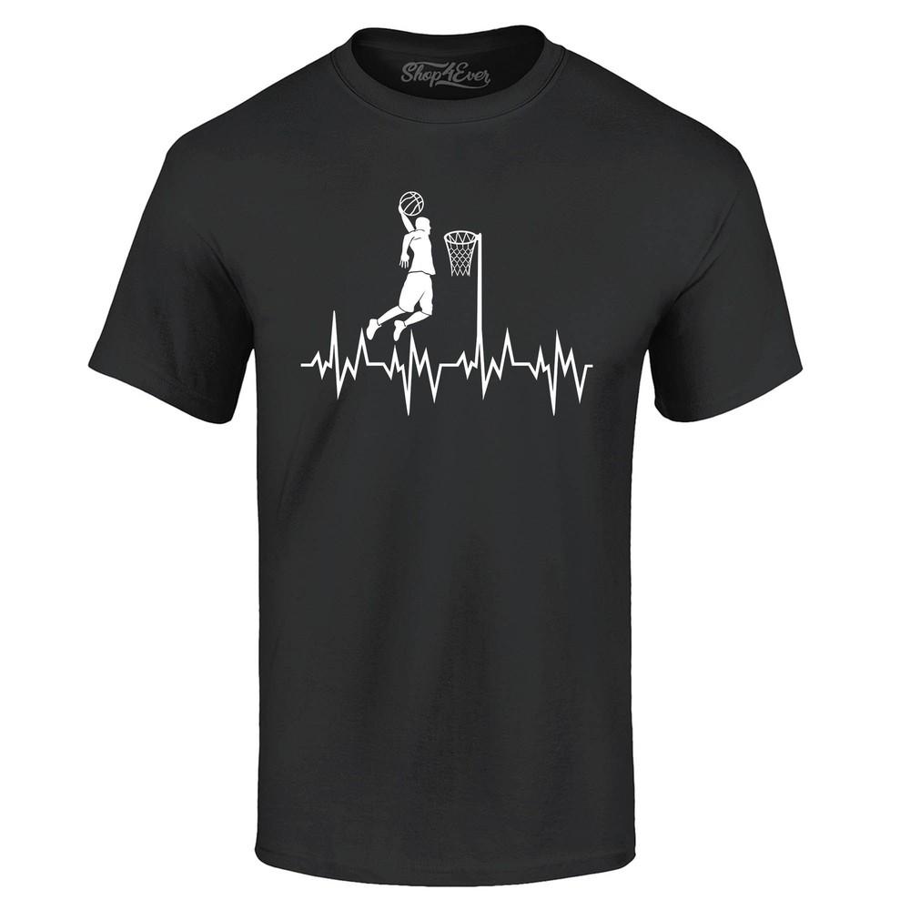 Basketball Player Slam Dunk Heartline T-shirt Basketball Shirts