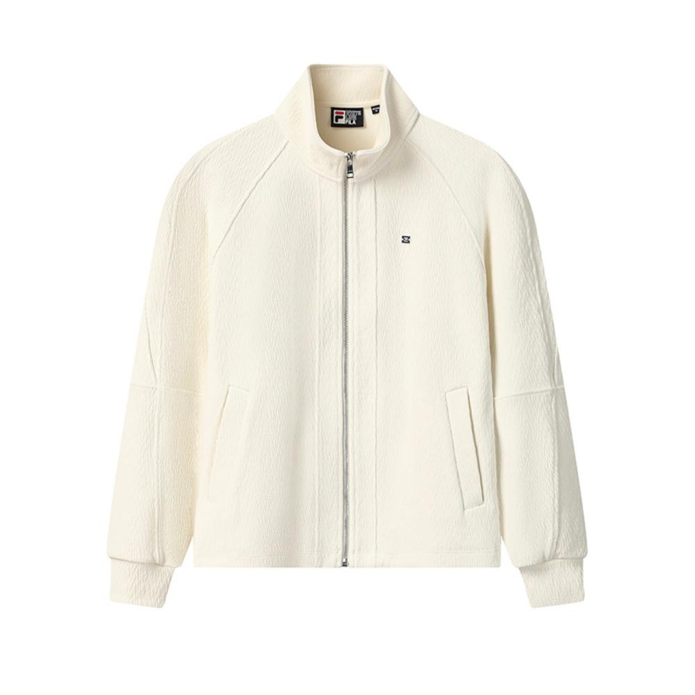 

FILA Белая Минималистичная Повседневная Расслабленная Удобная Куртка Крупной Вязки Женские куртки F11W543504F-IV XXL