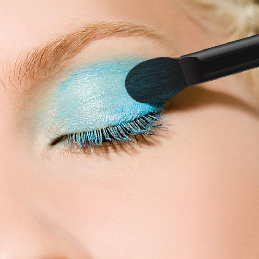 Deksias 100 Double Eyeshadow Eyeshadow Makeup Makeup Makeup Tools Tips, Brushes, Brushes, Tips, (Black)