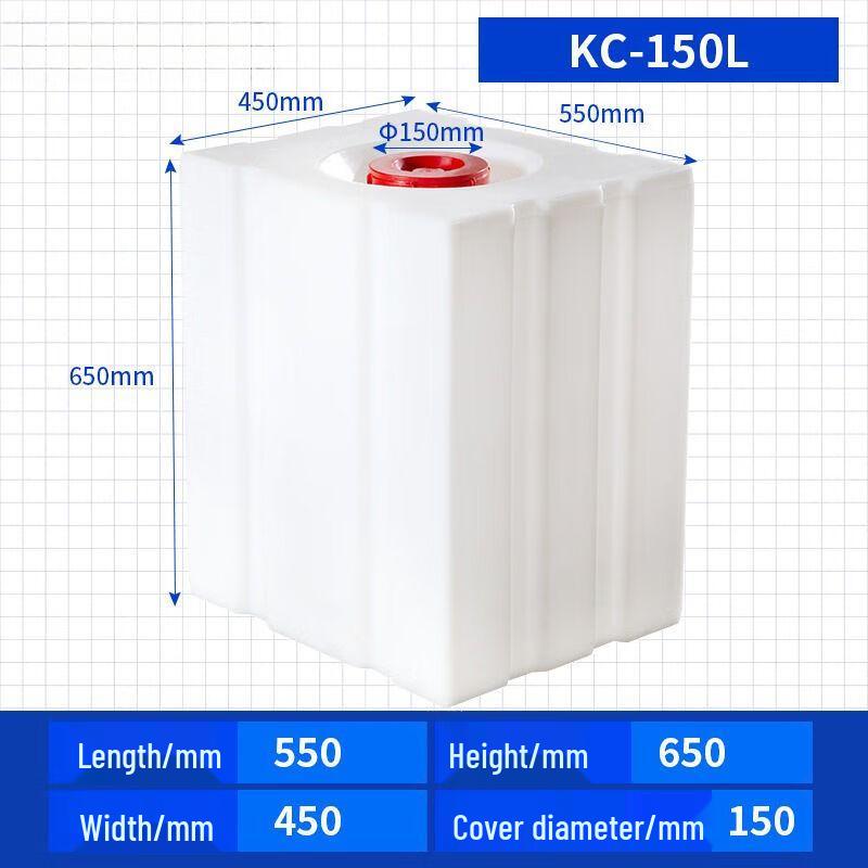 PE Food Grade Square Water Storage Tank
