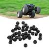 40Pcs RC Wheel Lock Nut Iron M2.5 Hex Accessory Set Kit for   1Celsius18 Climbing Car