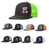 1PC Graffiti 67 Gesture Logo! Color Blocking Mesh Baseball Cap, Breathable Mesh Fabric+trendy Design