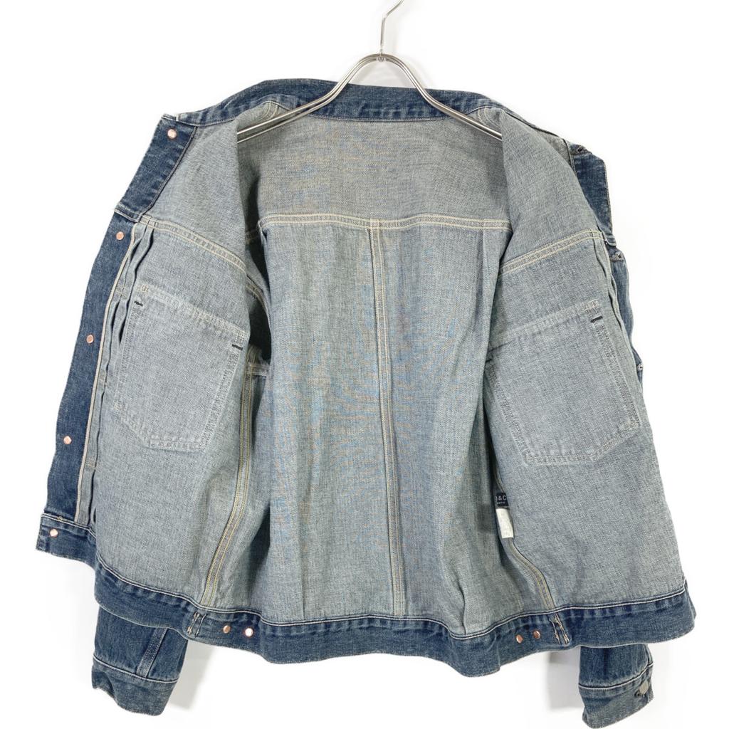 LENO H2301-JJ004A PATRICIA BIG Denim Tracker Jacket Jacket 1 IndigoUsed