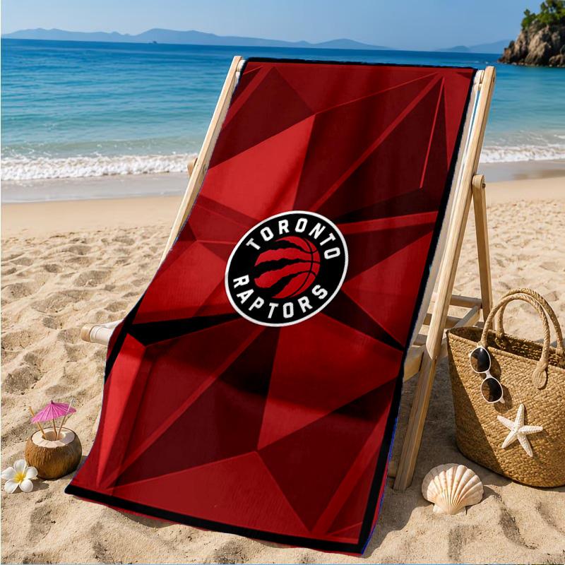 Raptors Basketball Logo Beach Towel, Microfiber Beach Towel, Perfect For Pool, Beach, Travel, Home Decor Beach Party Fan Gifts