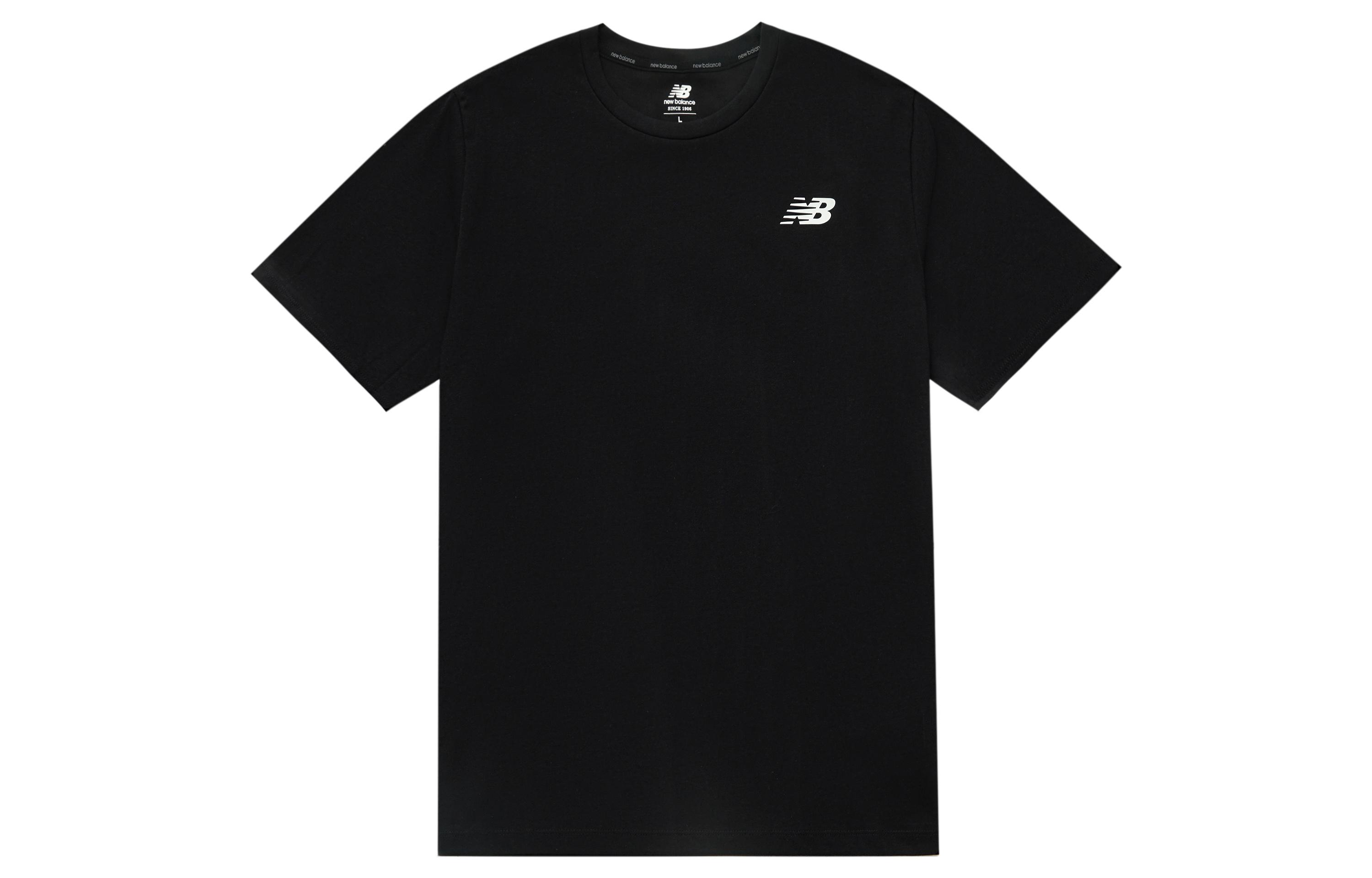 New Balance T Shirt Men s Black AMT11070-BK M