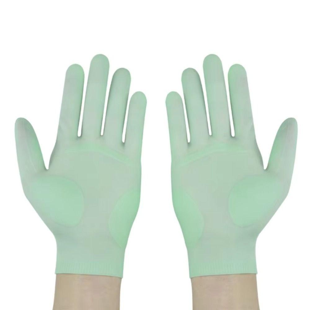 1Pair Reusable Moisturizing Gloves Waterproof Dishwashing Gloves Cleaning Gloves  Casting