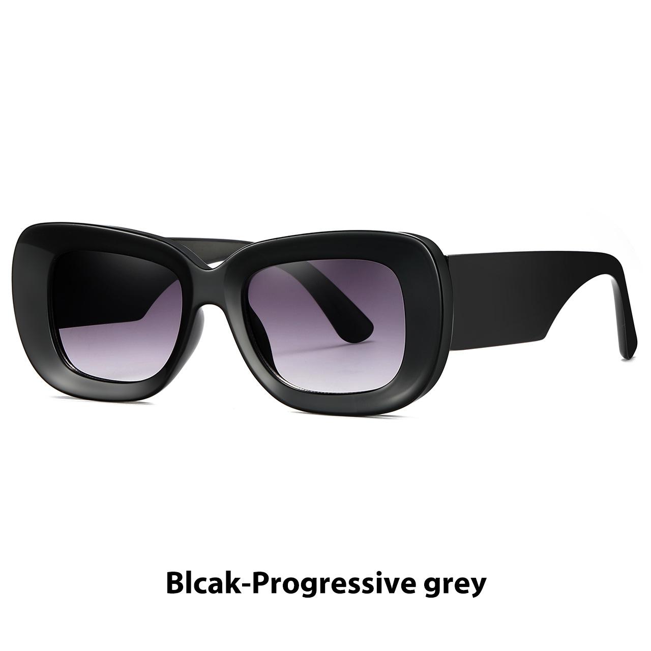 

Luxury Brand Designer Cat Eye Sunglasses Women For Men 2023 Trendy Sun Glasses Fashion Vintage Punk Eyeglasses Big Frame Shades As the picture черный серый