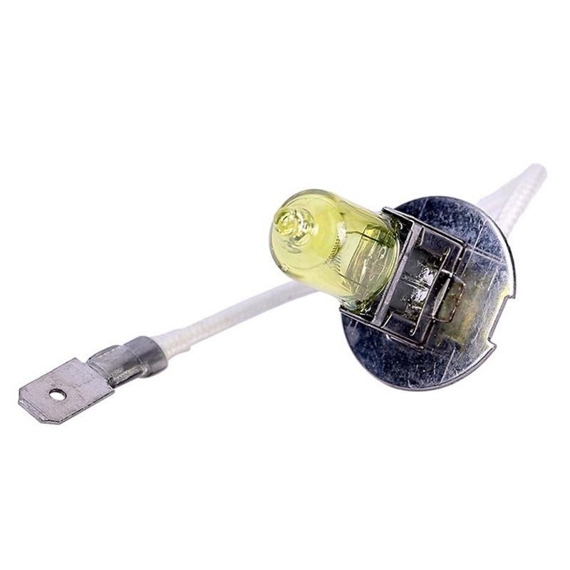 Novo lote de 2 peças H3 Lâmpadas 4300K Carro Halogênio Xenon H3 12V 55W Farol em Amarelo Nevoeiro