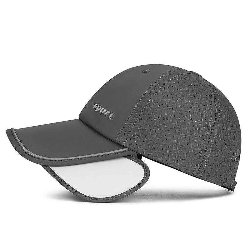 Northwood Summer Stretchable Pull-out Board Baseball Caps for Men and Women Outdoor Sport Quick Drying Dad Hat Suncreen Fishing Hat