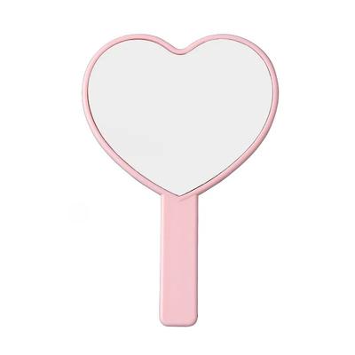 10/5 Pcs Small Love Makeup Mirror As Party Gift Portable Heart-shaped Handheld Mirror Mini Gift for Ladies Princesses Party