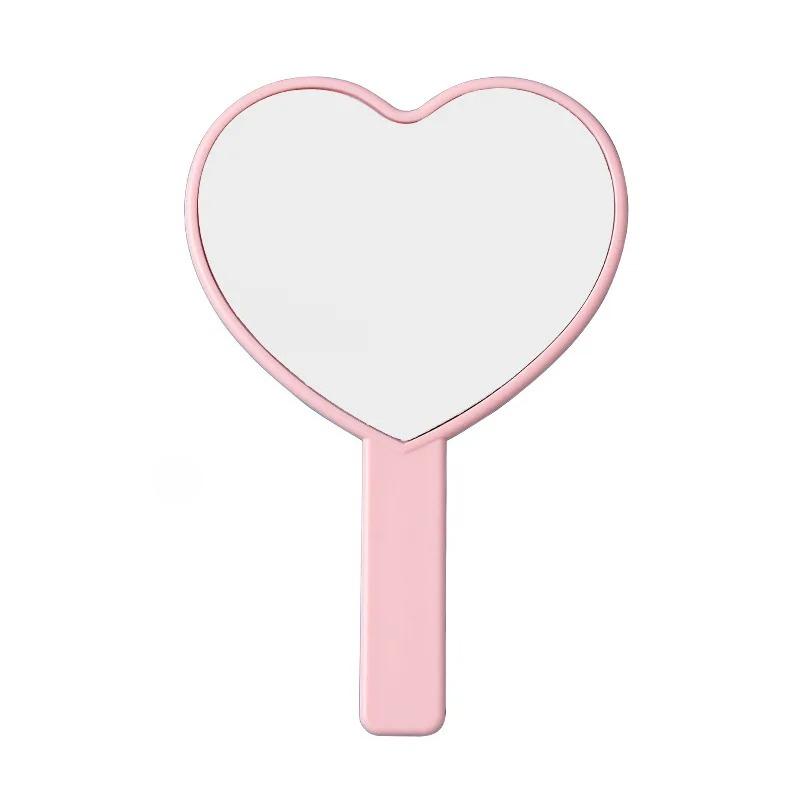 10/5 Pcs Small Pocket Love Makeup Mirror As Party Gift Heart-shaped Handheld Mirror Mini Gift for Ladies Princesses Party