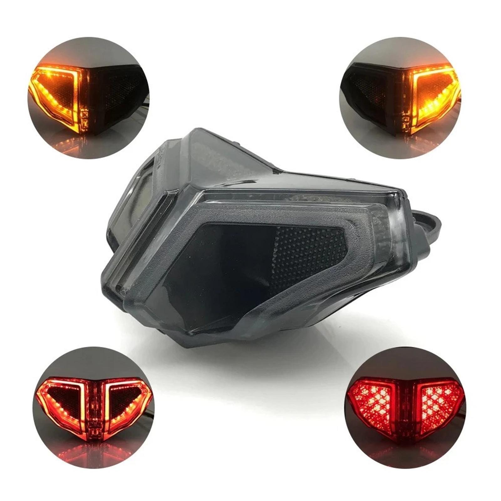 

Replacement Brake LED Rear Tail Light Blinker Motorcycle Taillight Motorbike Repair Accessories for 848 1098 1198 чистый