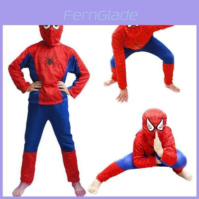 Amazing Spider-man Patterned Kids Costume Set For Halloween And Parties