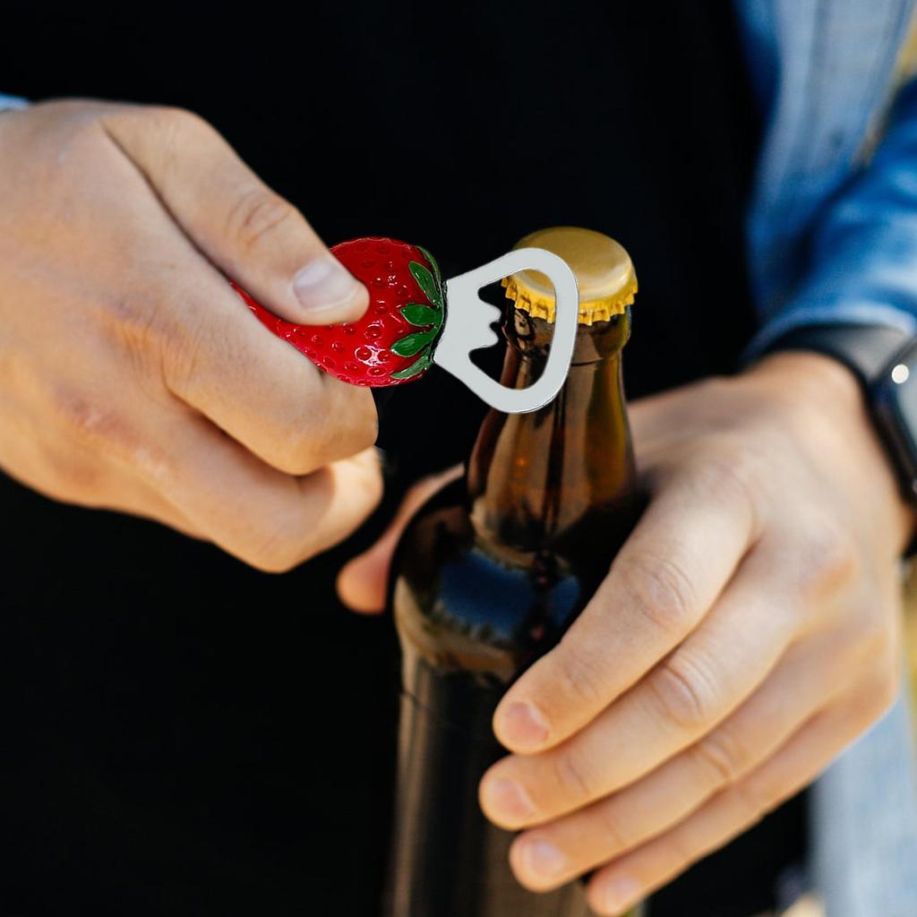 Bottle Opener, Fridge Magnet, Cute Decorative Magnet, Personality Creative Three-dimensional Magnet