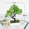 Garden Arrangement Room Decoration Plastic Plants Bonsai Small Tree Pot Fake Plant Potted  Yard Room Garden Decoration Outdoor