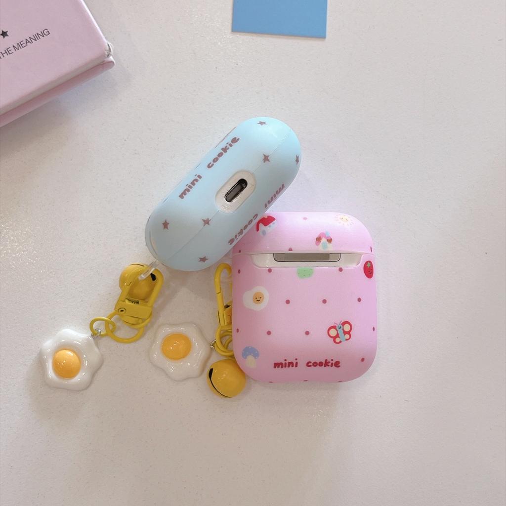 Poached Egg Butterfly for AirPods1 Protective Case Apple 1/1 Generation AirPods Pro1 Earphone Case Matte