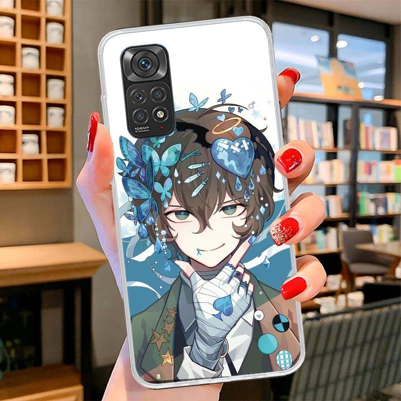 

Мультяшный чехол для телефона Bungo Stray Dogs для Xiaomi Redmi Note 15 14 13 12 11 10 Pro Plus 14S 12S 11S 11T 11E 10S Мягкий Fundas S Redmi Note 14 5G