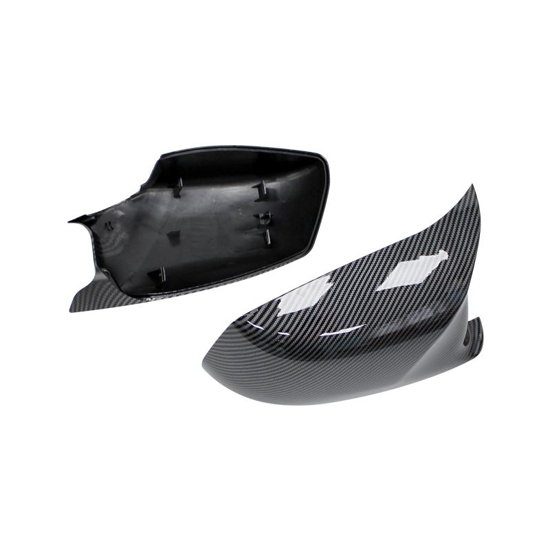 For BMW 5 Series F10 F11 2010-2013 Car Rearview Mirror Cover Side Wing Protect Frame Covers Carbon Fiber Style Trim Shell