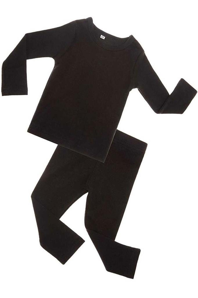 Set termic pentru băieți Partea de jos Partea de sus Lenjerie intima Colanți de flanel de iarnă