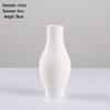 Handmade Ceramic Vase for Water Marbling and DIY Painting Activities