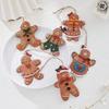 Christmas Gingerbread Man Resin Pendant - Tree Ornaments & Charms
