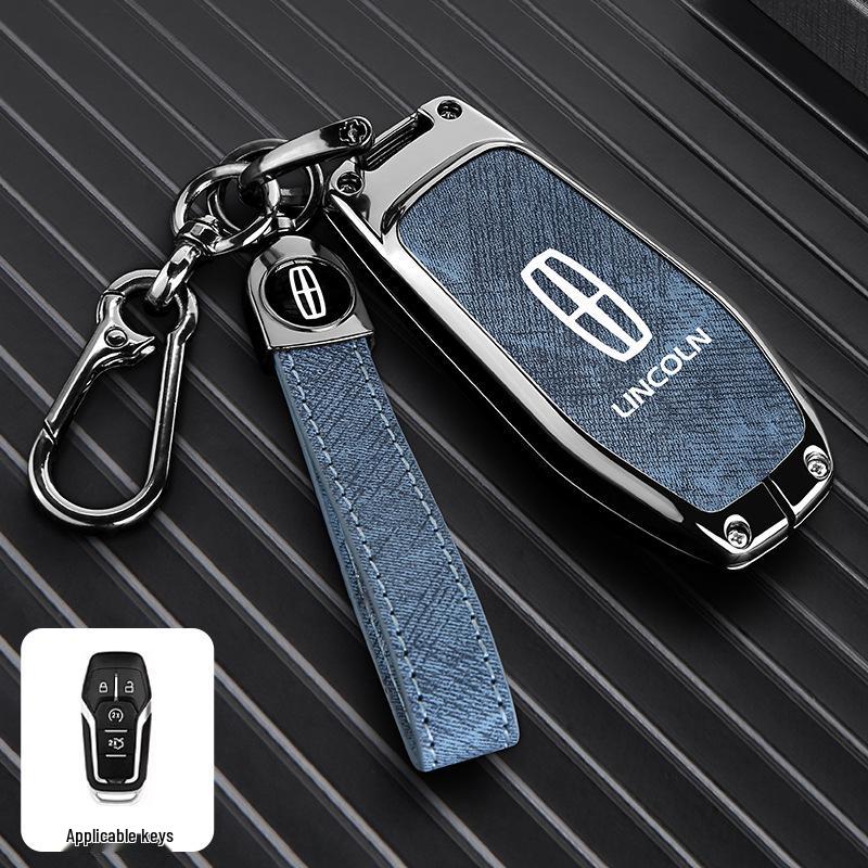 Lincoln Adventure Key Case: Fits Navigator, Aviator, MKZ, Continental, MKC, MKX Models