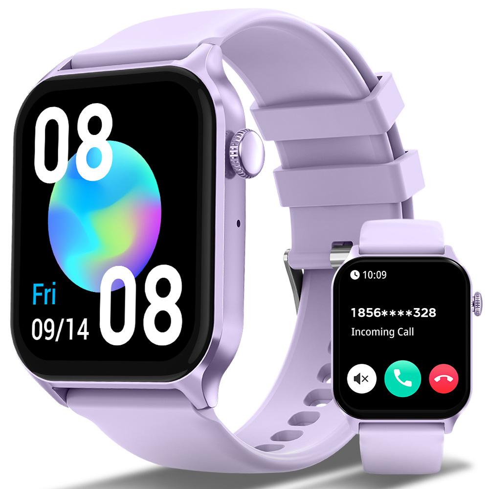 Smartwatch Calls 1.83'' Full Touch Screen Health Monitor 100+ Sport Modes Watch