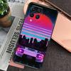 Neon Retrowave 80s Vintage Art Case For Samsung Galaxy M20 M15 M55 M31s M51 M21 M11 M13 M33 M53 M52 M32 M12 M14 M34 M54