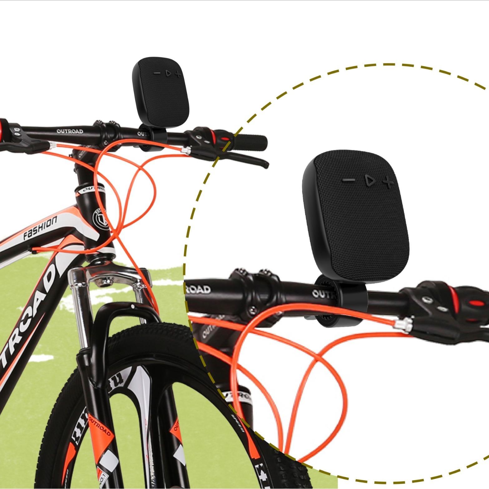 

Bluetooth-колонка Уличная Портативная Велосипедная Bluetooth Маленькая Колонка One Size чёрный