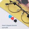 Love Silicone Glasses Retainer, Glasses Ear Clip Ear Hook Non-slip Holder Glasses Plug Temple Tips For Women And Men