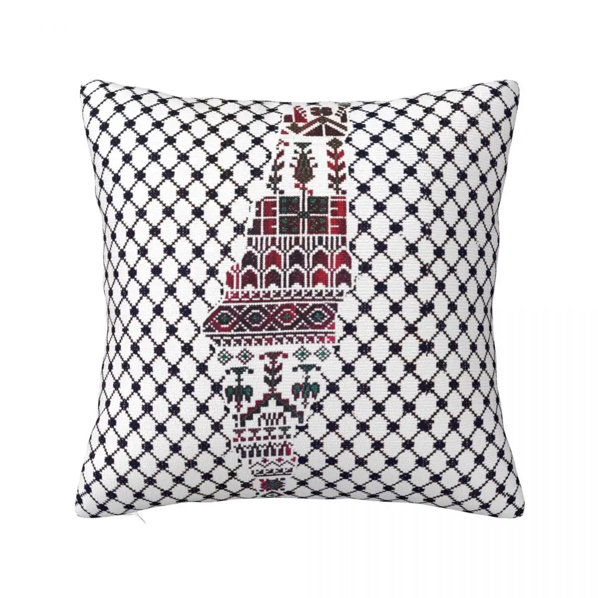 

Палестина Палестинская наволочка полиэстеровая наволочка декоративная наволочка с вышивкой Tatreez наволочка для дома оптовая продажа 45*45 см 30x30cm