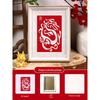 New Year Picture DIY Woodblock Printing Set: Non-Legacy Handmade Template Kit for New Year's Day Activities.