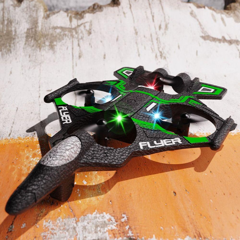 Rechargeable Four Motor Helicopter Toy Gravity Sensing RC Hobby Jet Plane  Kids Gifts