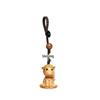 Zodiac Cartoon Wooden Couple Phone Charm & Keyring