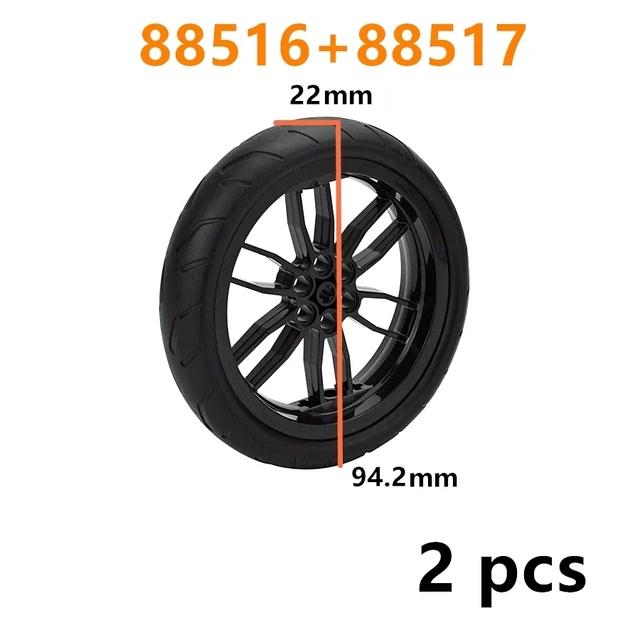 MOC Technical Tire Wheel Cross Hole Set Motorcycle Car Truck Wheels 44309 92402 3 54120 11957 Construction Building Block