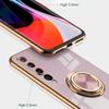 Plating silikonetui til Xiaomi Mi 10T Pro 11 Redmi Note 10 Pro Max 10S 10Pro Note10 S mykt rammeskalldeksel med ringholder